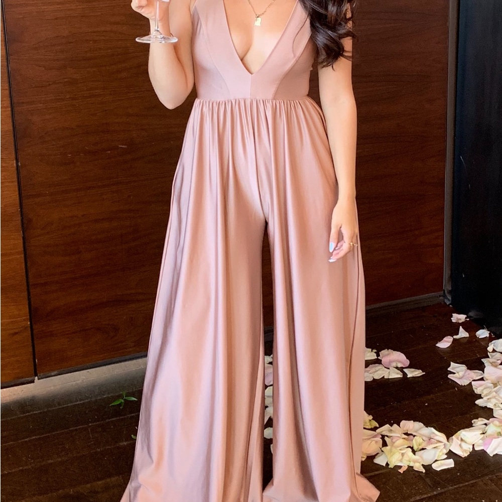 Urban Outfitters Blush Jumpsuit